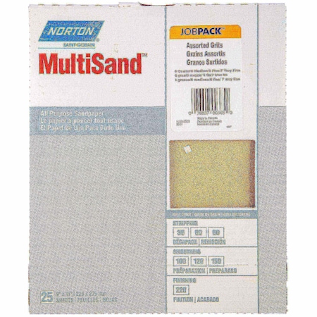 Norton Co ECONOMY SNDPAPR ASST 9 X 11 NR00365